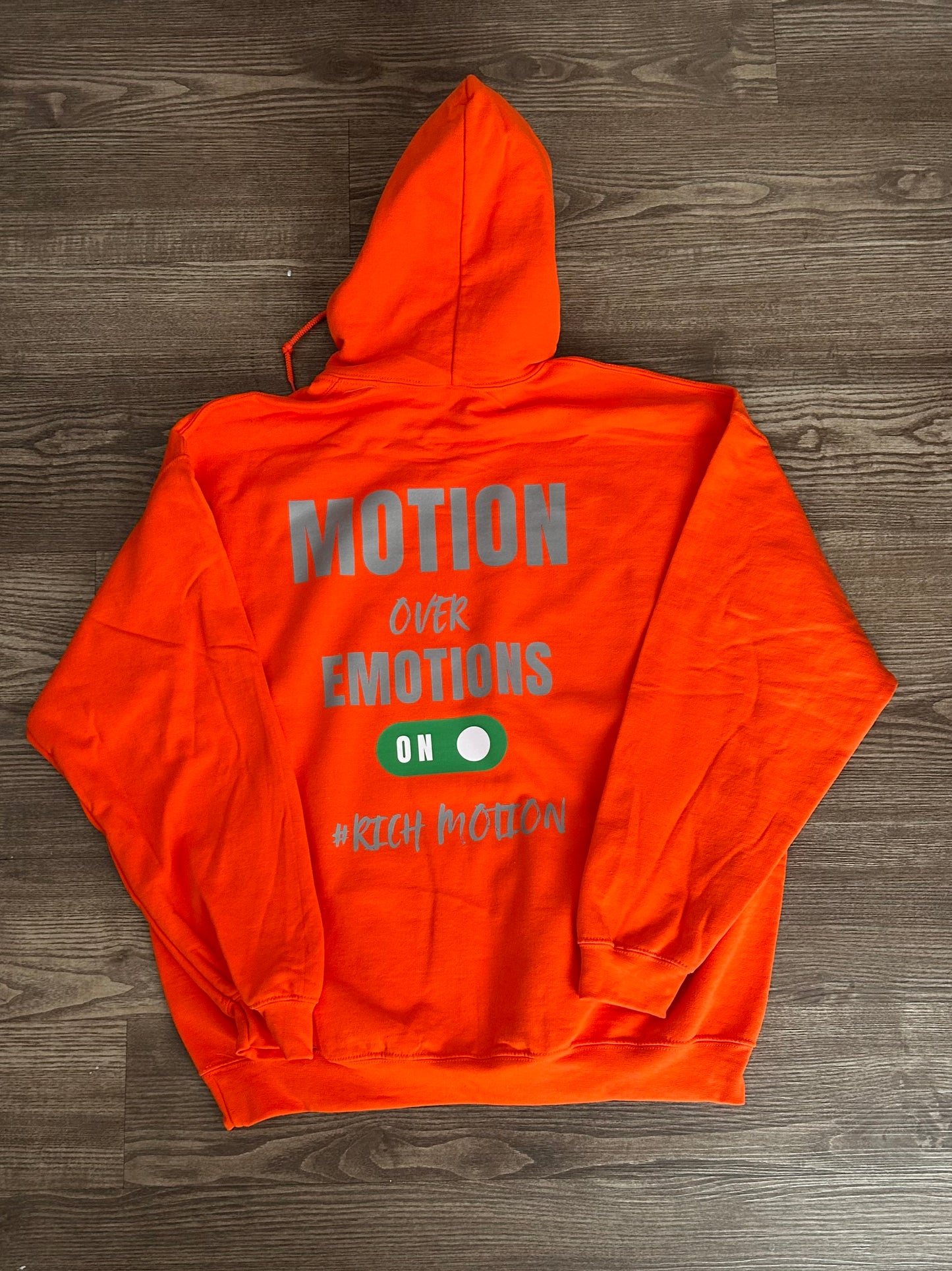 Motion Over Emotions Hoodie