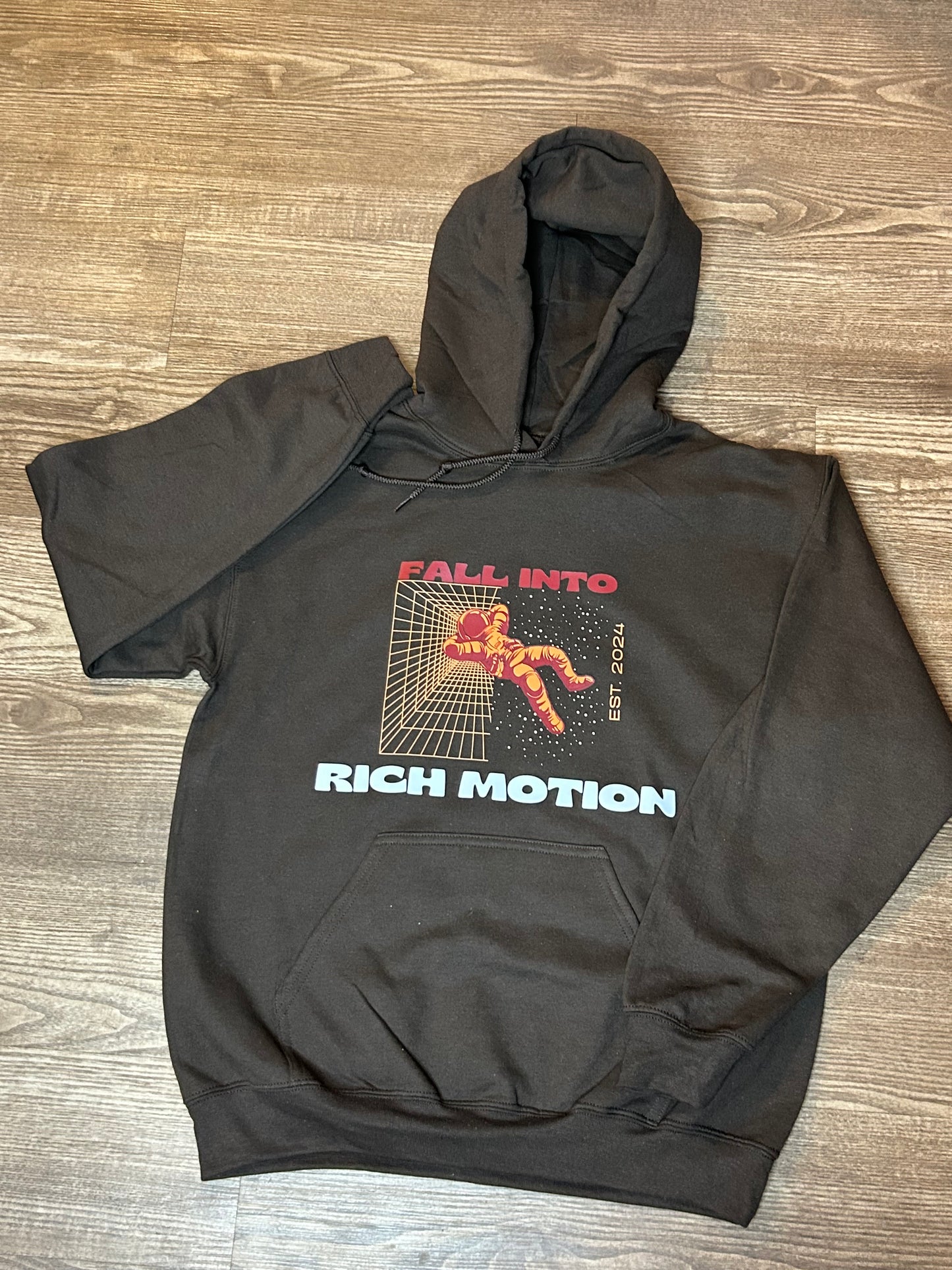 Fall Into Rich Motion Hoodie